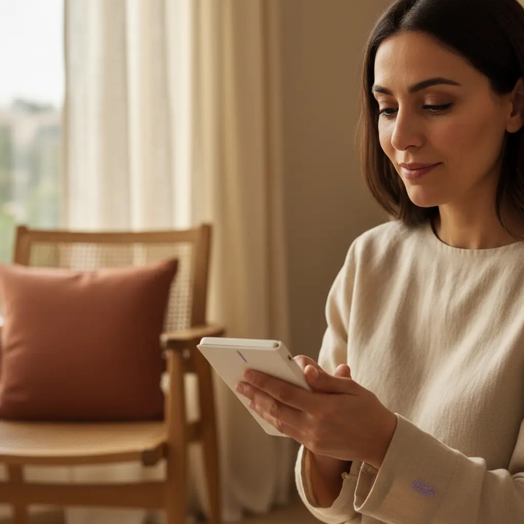 hiya-sync-curious-woman